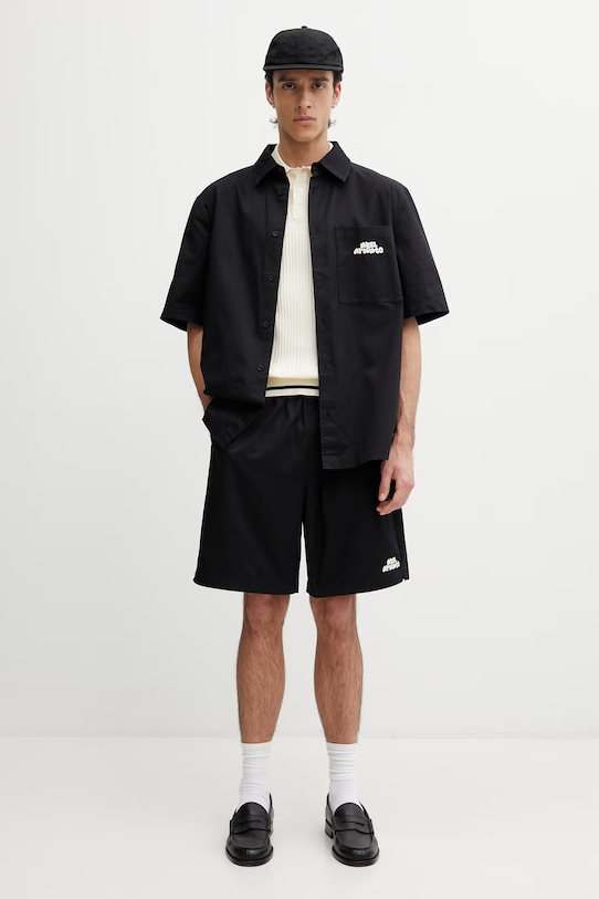 Axel Arigato Heath Drawstring Shorts szorty bawełniane męskie A3809001 czarny