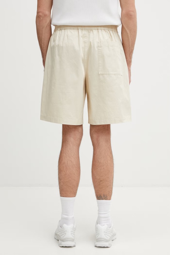 Oblečenie Axel Arigato pánske bavlnené šortky Heath Drawstring Shorts A3809002 béžová