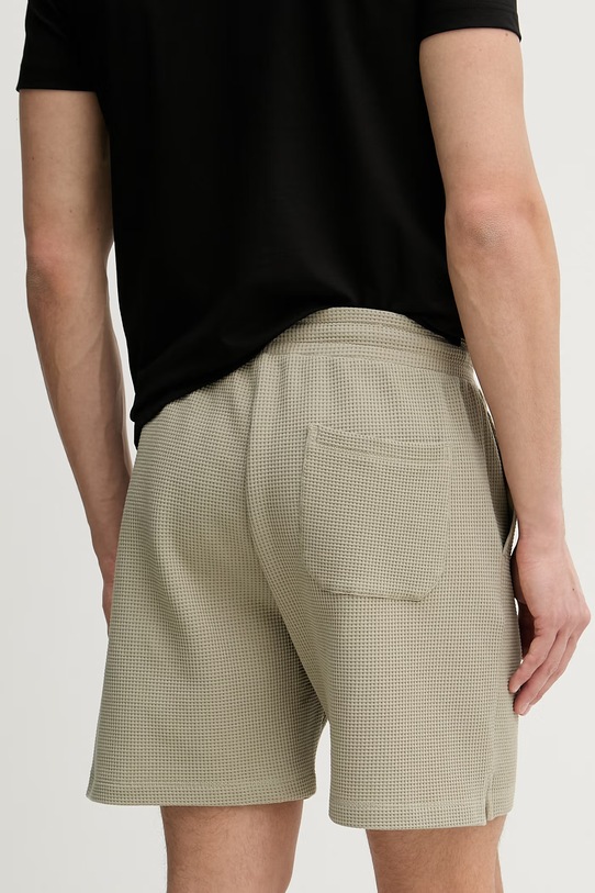 Odzież Trussardi szorty dresowe męskie bawełniane z elastanem P8078000069N zielony