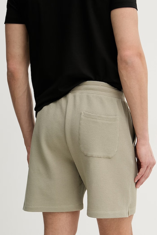 Odzież Trussardi szorty dresowe męskie bawełniane z elastanem P8078000069N zielony