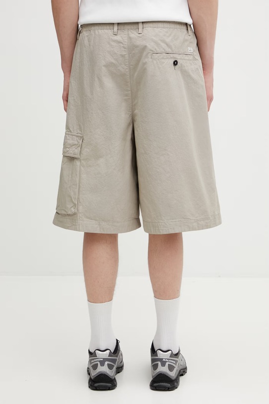 Clothing C.P. Company cotton shorts 20CMBE127A110325G gray