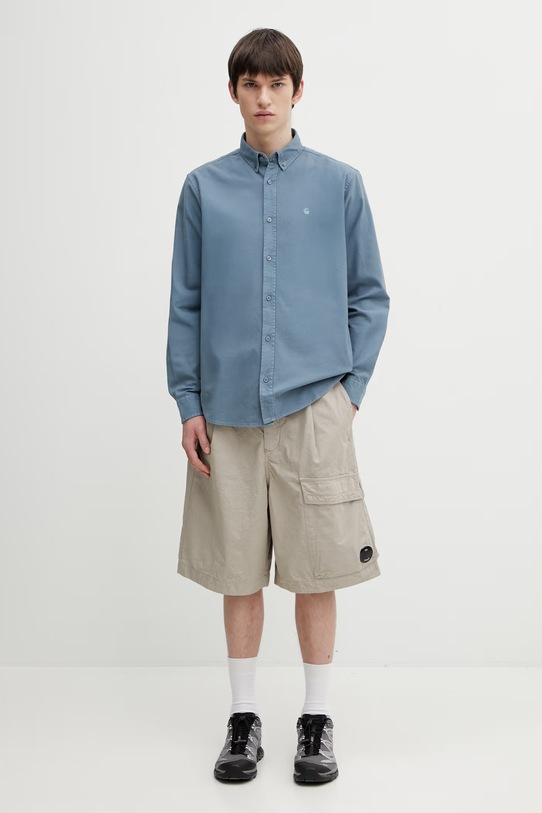 C.P. Company cotton shorts 20CMBE127A110325G gray