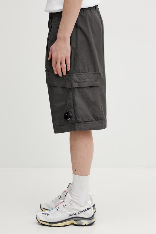 C.P. Company cotton shorts 20CMBE127A110325G gray SS26