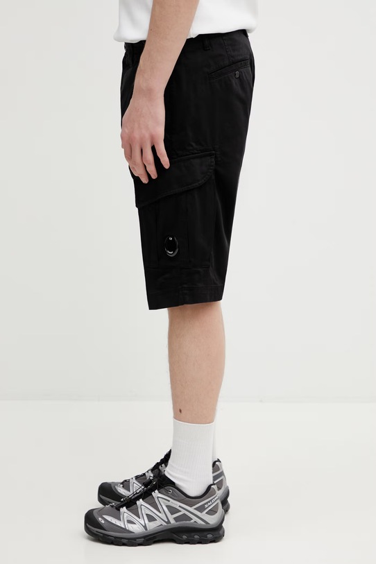 Šortky C.P. Company RSCMBE746A005694G čierna SS26