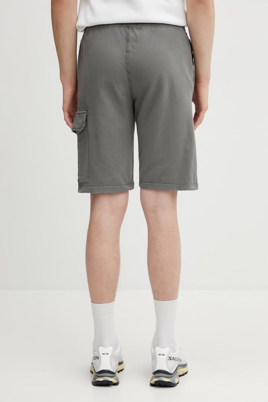Odzież C.P. Company szorty bawełniane 20CMSB704A002246G szary