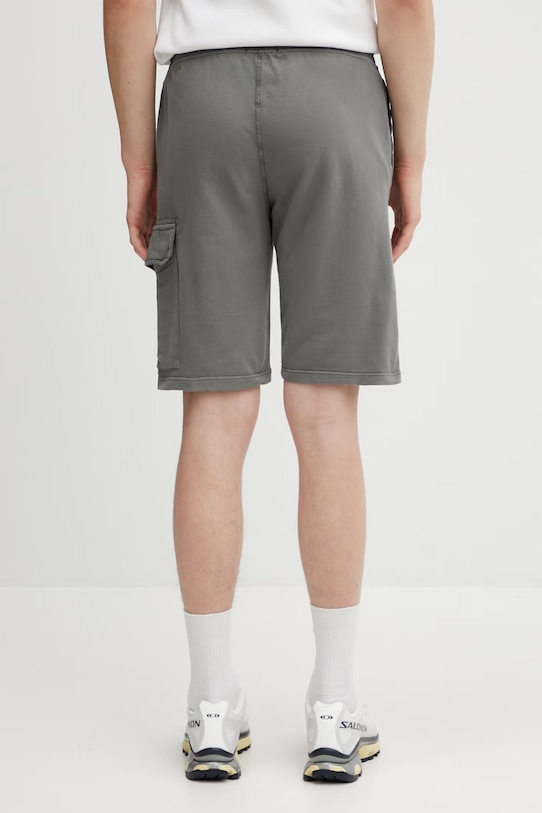Odzież C.P. Company szorty bawełniane 20CMSB704A002246G szary