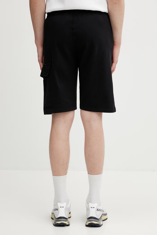Odzież C.P. Company szorty bawełniane RCCMSB704A002246G czarny