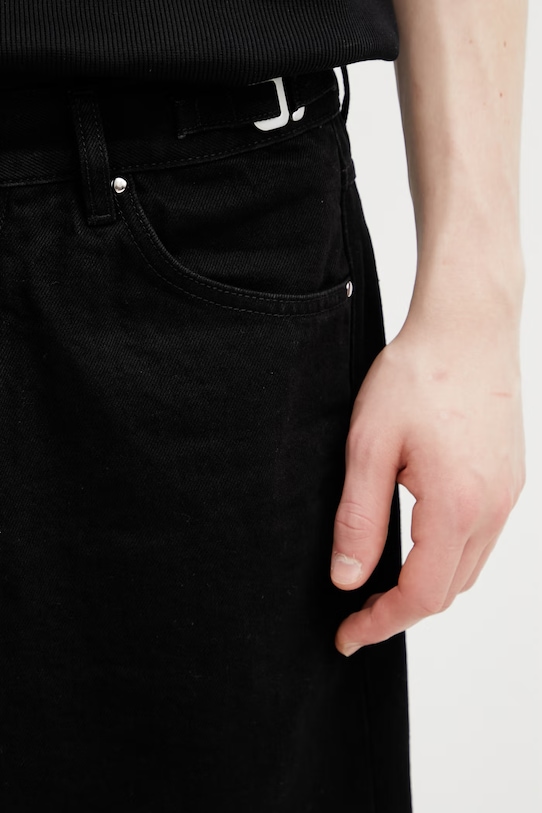 HELIOT EMIL šortky pánské džínové černá SS26.M.10.230.BLK01