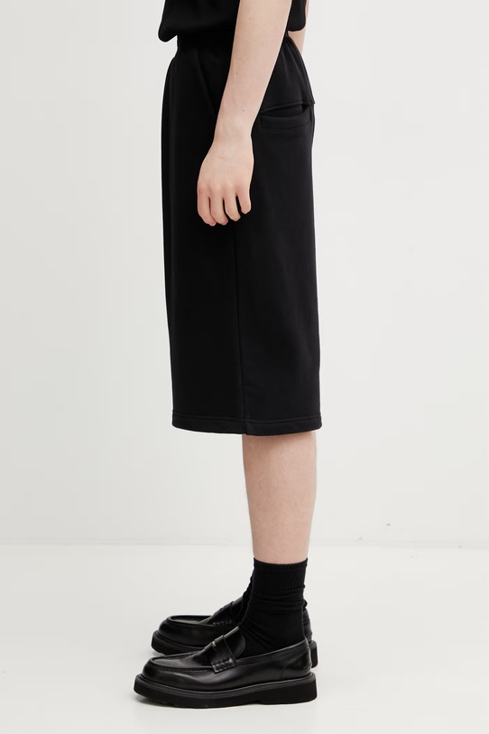 HELIOT EMIL pantaloni scurți de trening pentru bărbați, din bumbac SS26.M.10.231.BLK01 negru SS26