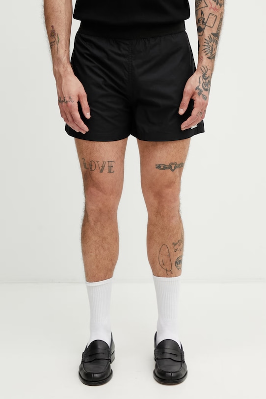 HELIOT EMIL šortky pánské bavlněné černá SS26.M.10.233.BLK01