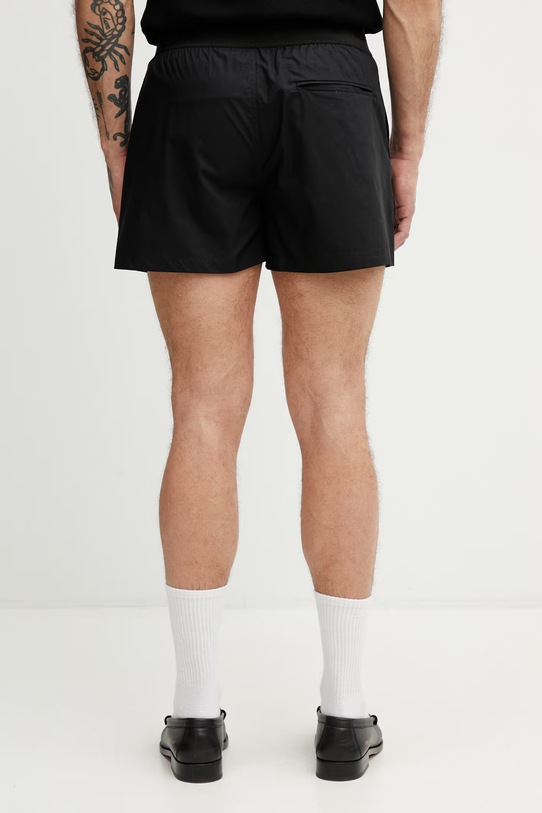 Îmbrăcăminte HELIOT EMIL pantaloni scurți pentru bărbați, din bumbac SS26.M.10.233.BLK01 negru