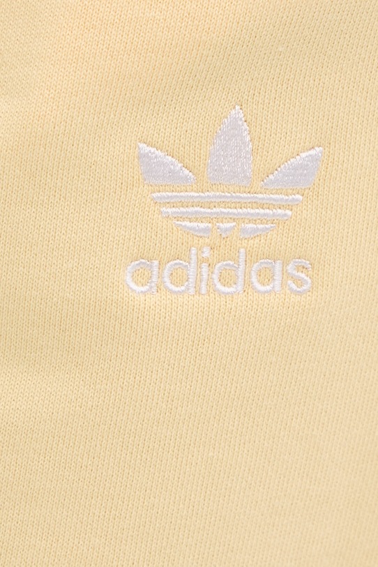 adidas Originals szorty dresowe męskie bawełniane żółty KE1163