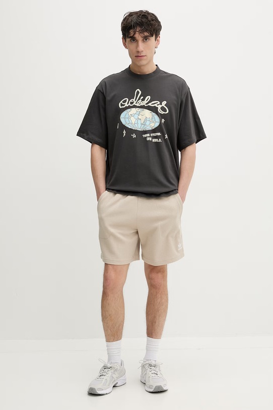 adidas Originals szorty męskie KE1176 beżowy SS26