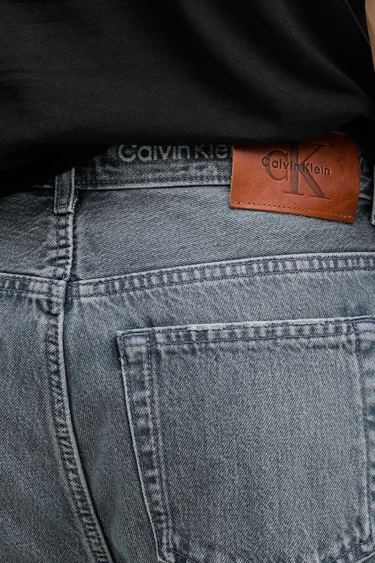 Calvin Klein Jeans szorty męskie bawełniane niebieski LV04RF732G