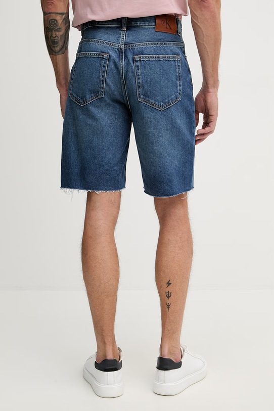 Odjeća Calvin Klein Jeans kratke hlače muške od trapera LV04RF793G plava