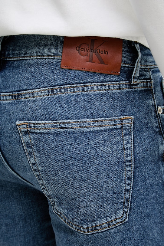 Calvin Klein Jeans σορτς Ανδρικά ντένιμ μπλε LV04RF922G