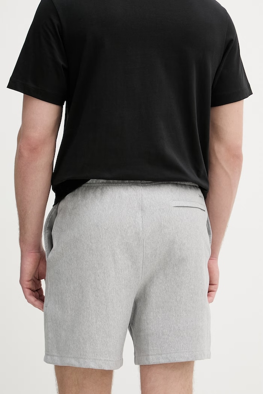 Ρούχα Calvin Klein Jeans σορτς επίσημα ανδρικά με βαμβάκι LV04RF275G γκρί