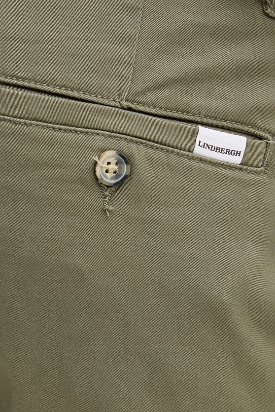 Lindbergh szorty męskie z bawełną zielony 30.505044B