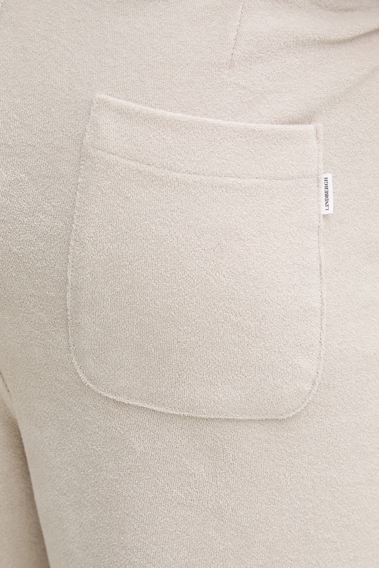 Lindbergh szorty dresowe męskie z bawełną szary 30.508007