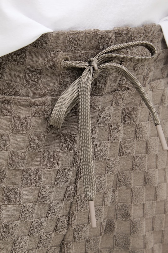 Lindbergh szorty dresowe męskie z bawełną beżowy 30.508083