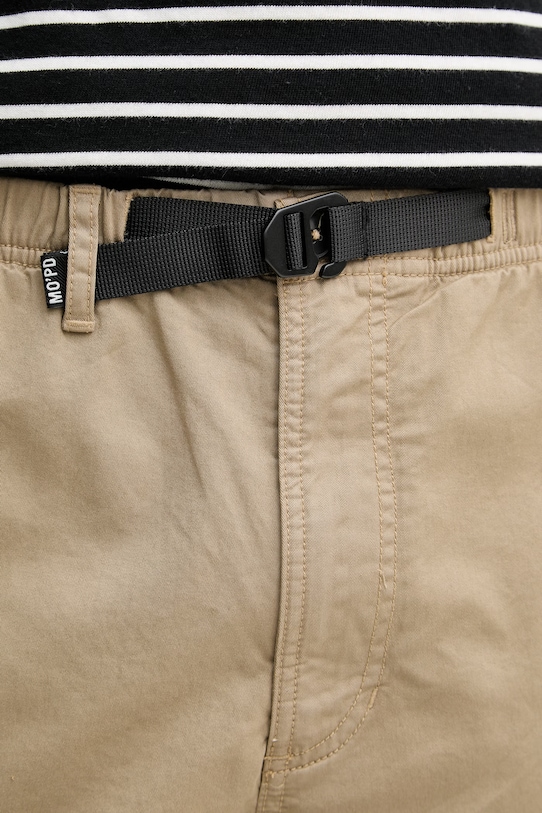 Marc O'Polo szorty męskie bawełniane z elastanem 5000008035 beżowy