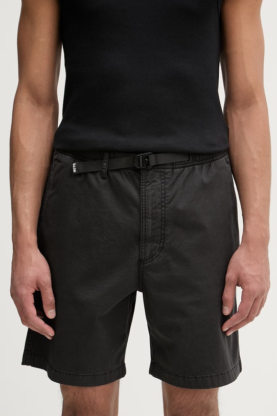 Marc O'Polo szorty męskie bawełniane z elastanem szary 5000008035