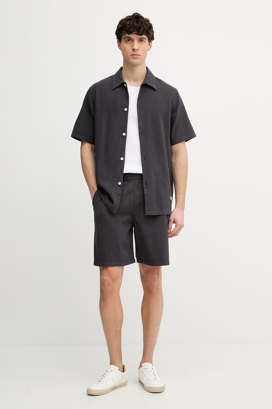 Marc O'Polo szorty męskie bawełniane szary 5000008062