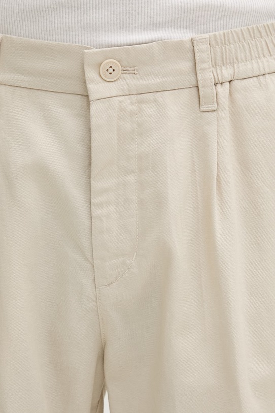 Marc O'Polo szorty damskie bawełniane beżowy 5000012809