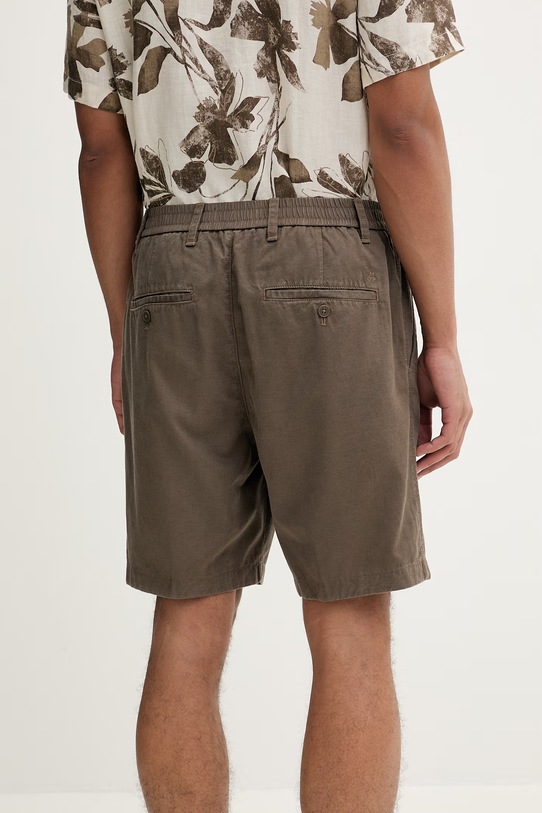 Odzież Marc O'Polo szorty damskie bawełniane 5000012809 brązowy