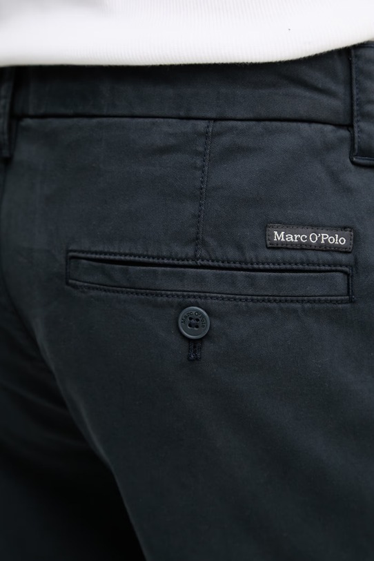 Marc O'Polo szorty męskie bawełniane z elastanem granatowy 5000012812