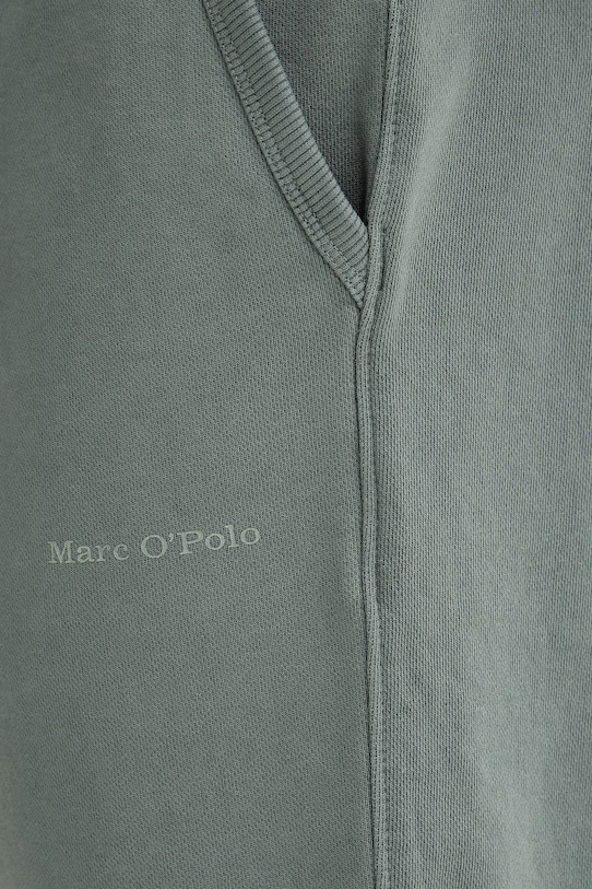 Marc O'Polo szorty dresowe męskie bawełniane zielony 5000014804