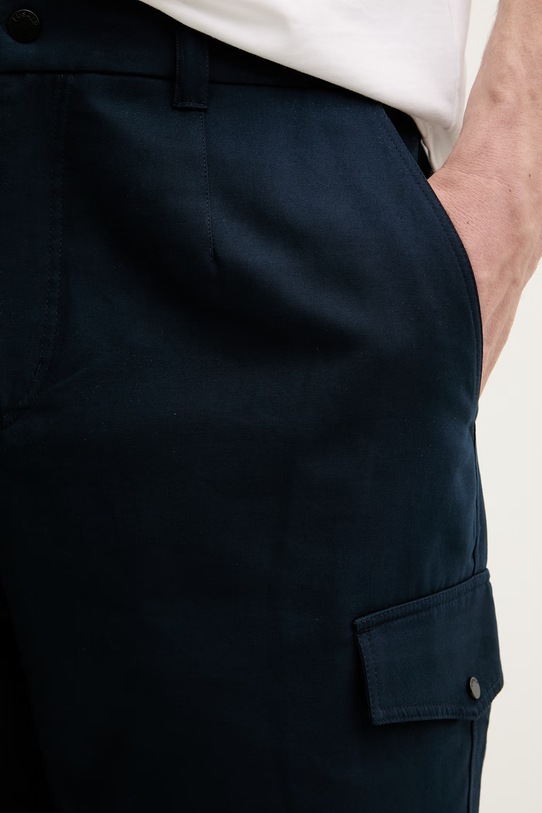 Odzież Fusalp szorty cargo męskie bawełniane SUAUNO COTON H2504 granatowy