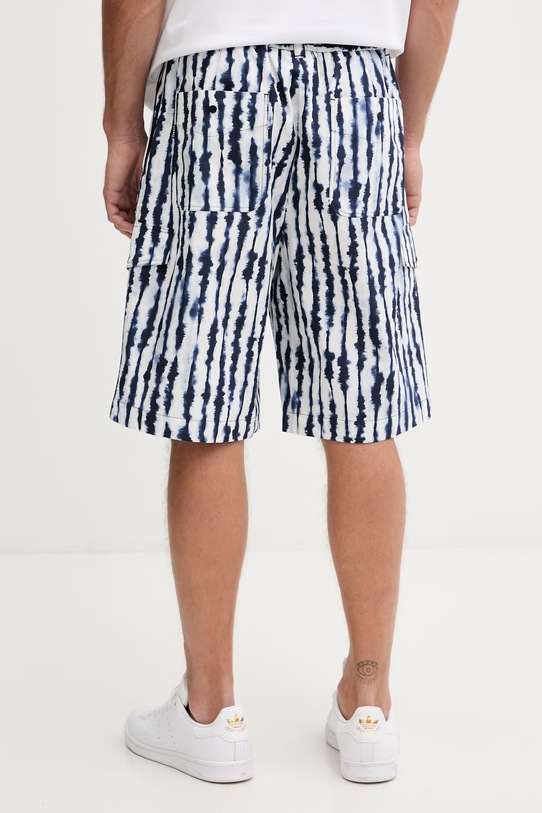 Odzież Fusalp szorty męskie bawełniane SUAUNO SHIBO J2513 biały