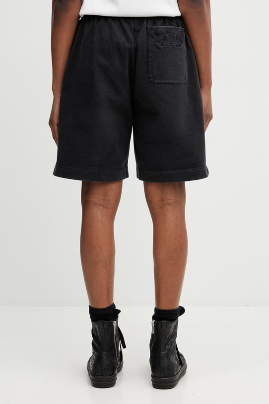 Odzież Vetements Biker Cross szorty dresowe bawełniane męskie ME76SS163B czarny