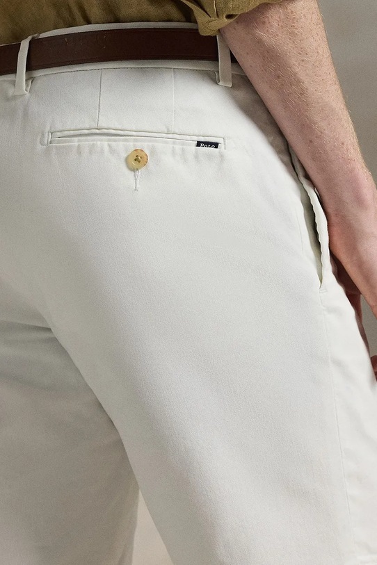 Polo Ralph Lauren szorty chino męskie bawełniane biały 710P08194