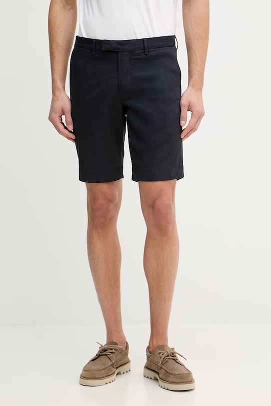 Polo Ralph Lauren szorty z elastanem granatowy 710P08194