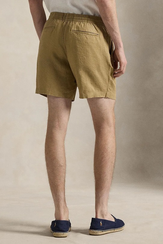 Polo Ralph Lauren szorty męskie bawełniane 710P08205 brązowy SS26