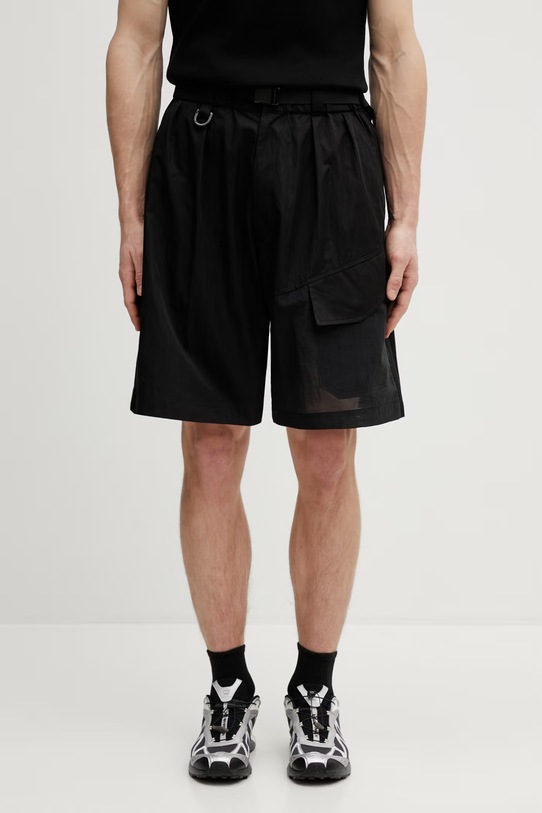 Y-3 szorty UT SHORTS tkanina czarny KD3993