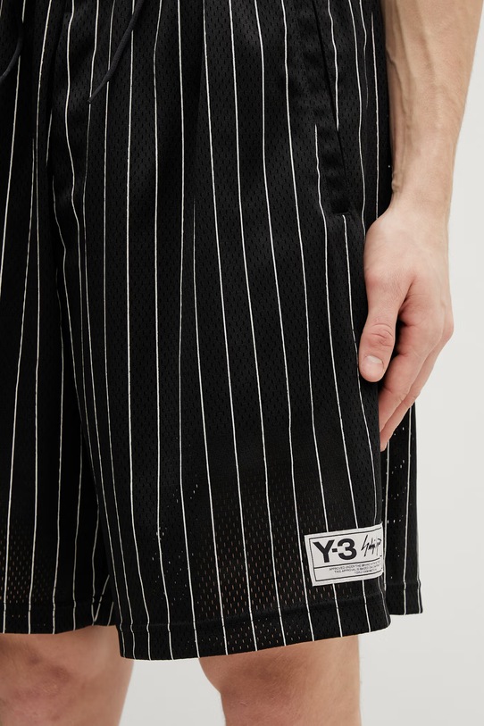 Y-3 szorty MESH PS SHORTS czarny KQ9829