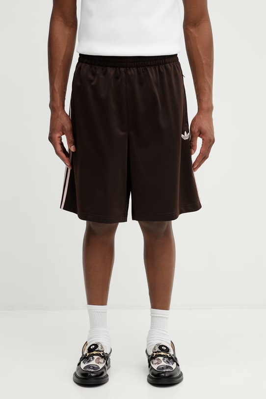 adidas Originals szorty FIREBIRD SHO KE1373 brązowy SS26