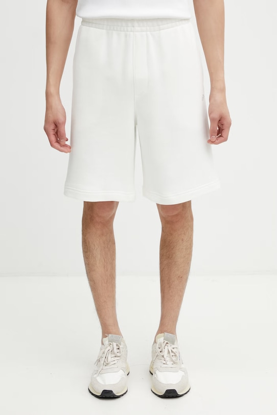 Lacoste σορτς επίσημα βαμβακερά Ανδρικά λευκό GH1903