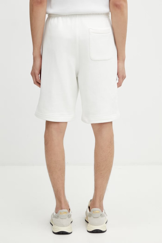 Ρούχα Lacoste σορτς επίσημα βαμβακερά Ανδρικά GH1903 λευκό