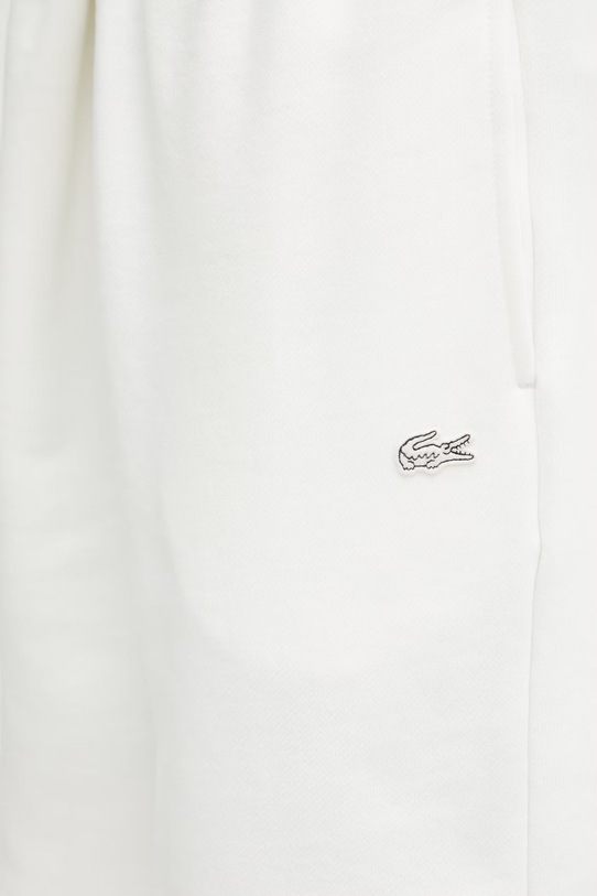 Lacoste σορτς επίσημα βαμβακερά Ανδρικά λευκό GH1903