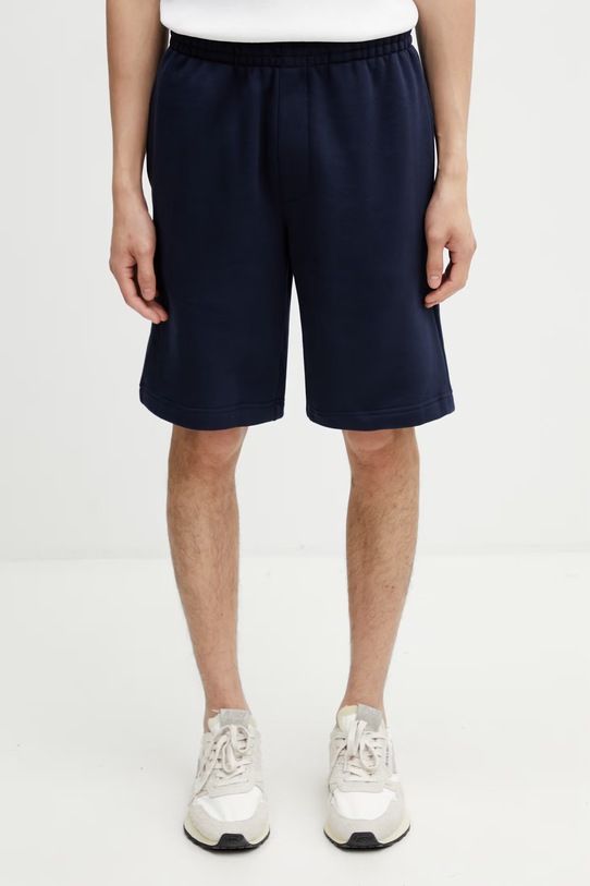 Lacoste szorty dresowe bawełniane męskie granatowy GH1903