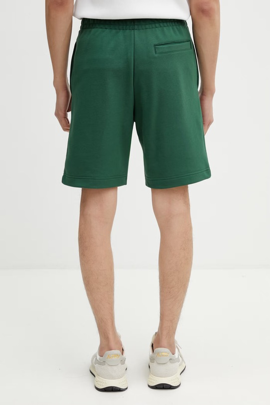 Odzież Lacoste szorty dresowe bawełniane męskie GH9860 zielony