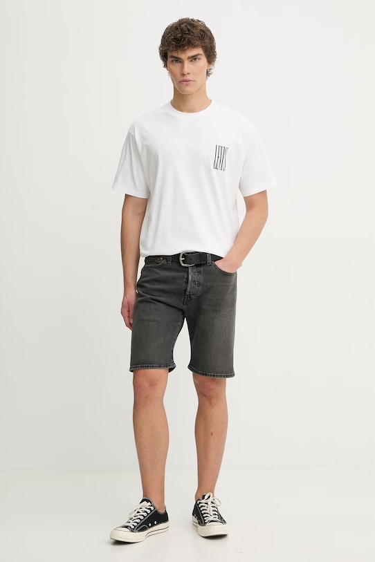 Levi's szorty jeansowe 501® ORIGINAL 36512.0278 czarny SS26