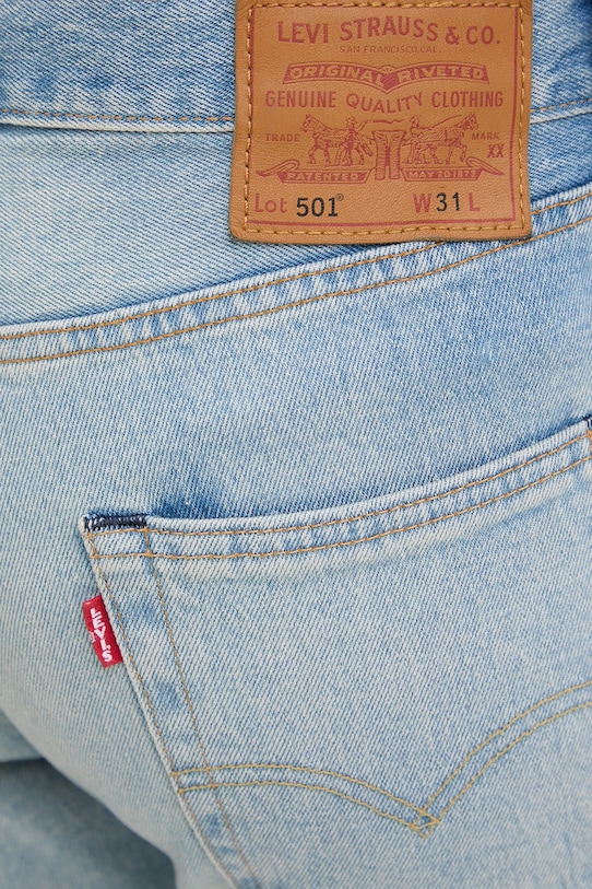 Levi's szorty jeansowe 501® ORIGINAL niebieski 36512.0280