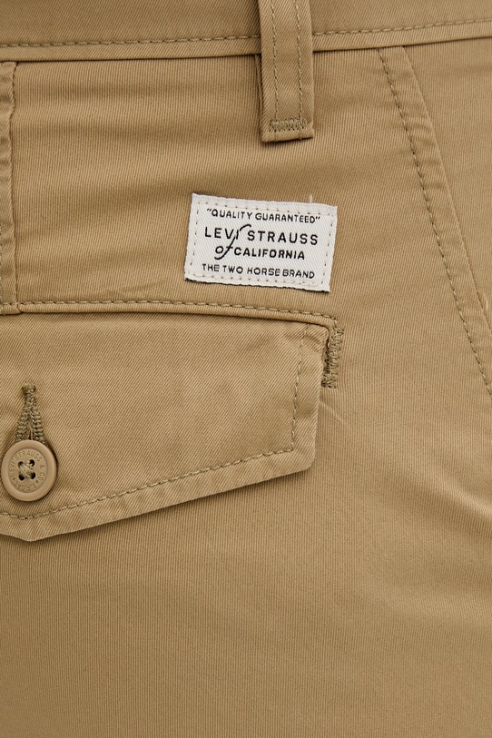 Levi's szorty chino męskie bawełniane XX AUTH RLX II beżowy A4661.0058