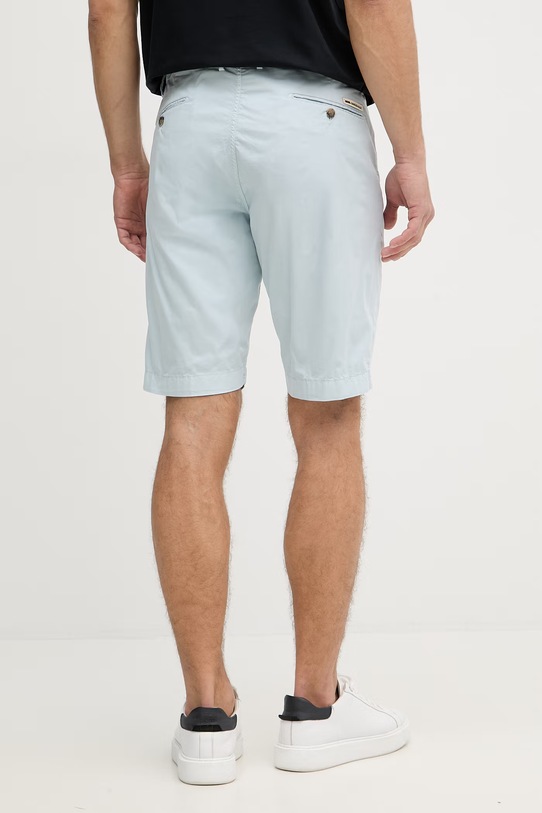 Odzież Karl Lagerfeld szorty chino męskie bawełniane z elastanem 562802.265320 niebieski