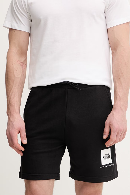 The North Face szorty dzianina czarny NF0A8GQ8JK31